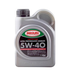 Олива двигуна (Megiun Ultra perfomance longlife SAE 5w40 1 литр) (ACEA A3/B3/B4, API SM/CF) (Meguin)