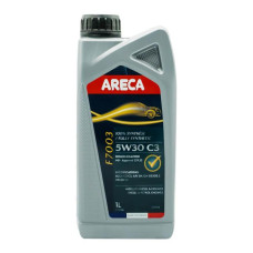 Олива двигуна (Areca F7003 5W30, 1 литр) (ACEA C3, API SN/CF) (Areca)