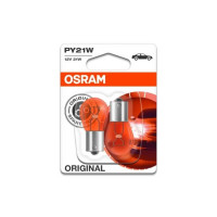 Лампа 12V/PY21W (помаранчева) (2шт)  (Osram)