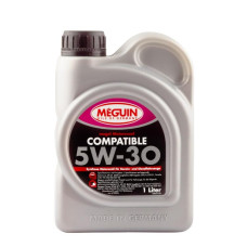 Олива двигуна (Meguin Compatible SAE 5w30 1 литр) (ACEA A3/B4/C3) (Meguin)