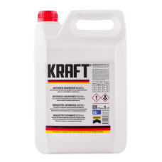Антифриз (концентрат) 5L G12/G12+ червоний (KRAFT)