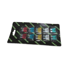 Запобіжник ножовий стандарт комп. 10 шт. (Decaro)