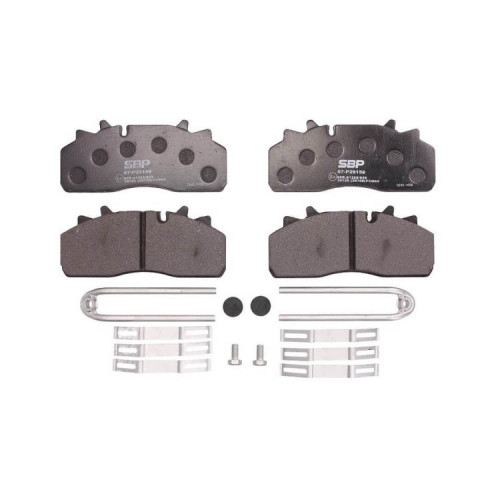 Колодки гальмівні 29159/29126 SAF,SMB,DAF LF55 (SBP)