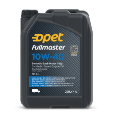 Олива двигуна FULLMASTER 10W40 BDN 20L Евро III (OPET)